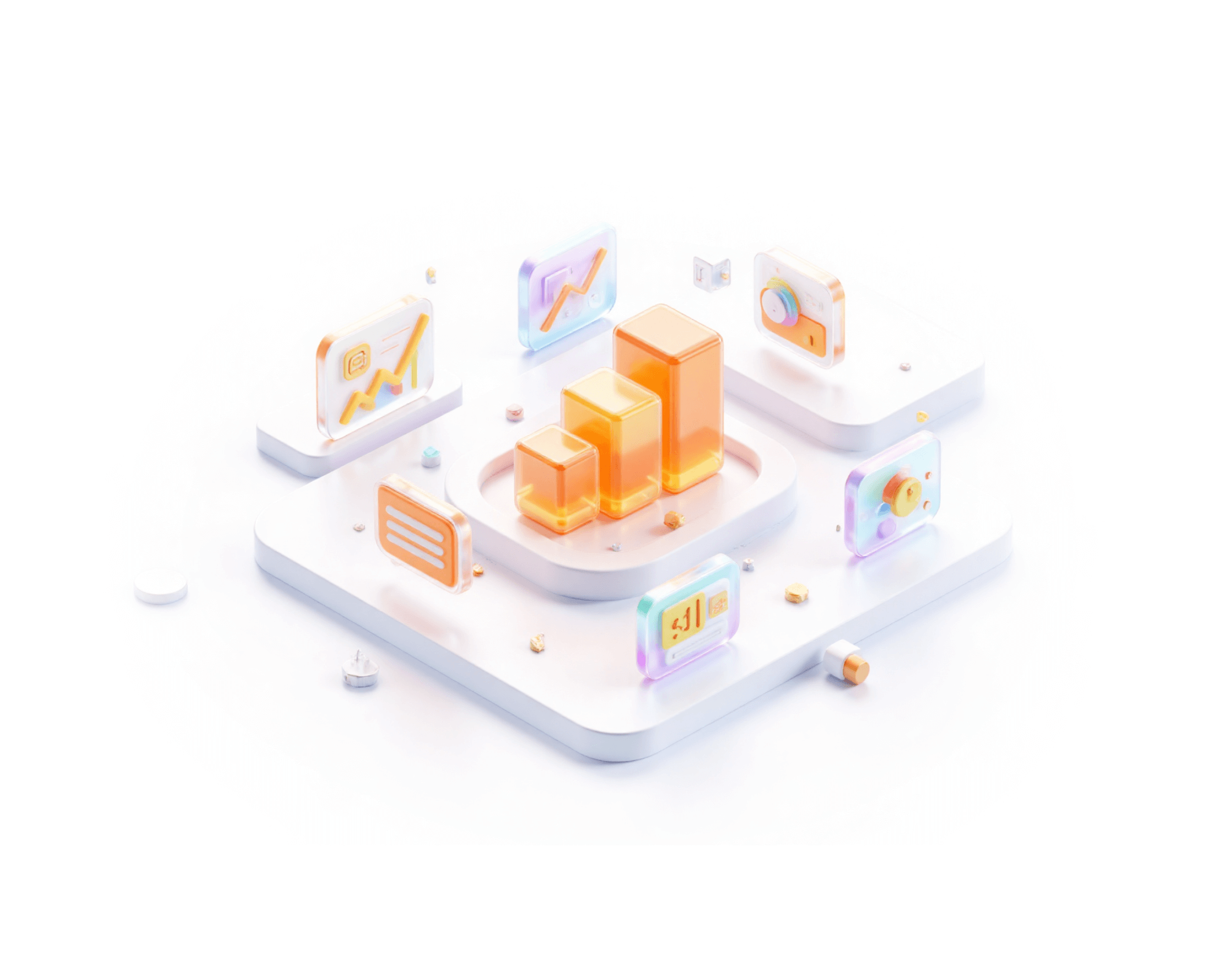 数据资产示意图，展示数据如何转化为商业价值